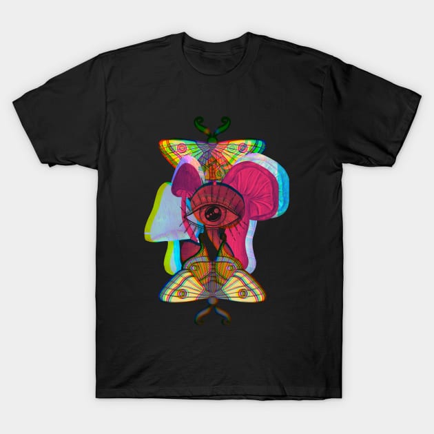 Psychodelic eye T-Shirt by Psychodelic Goat